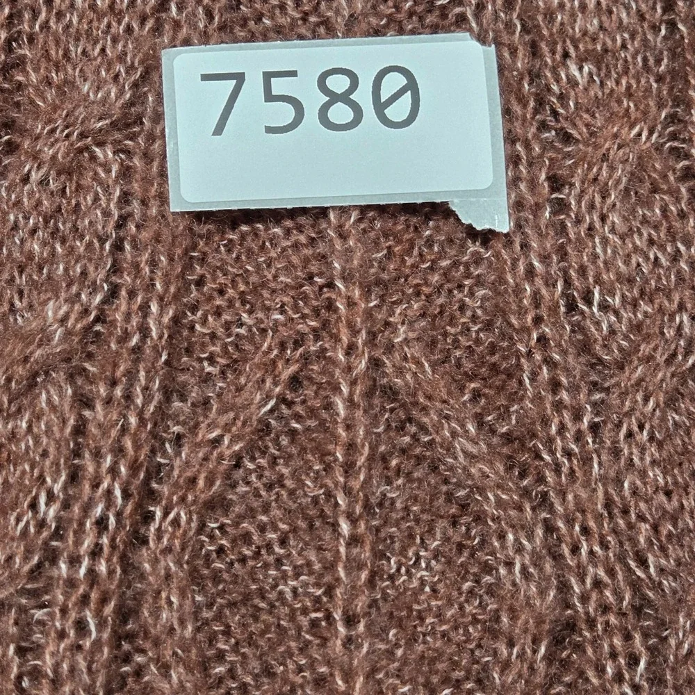 Prana Cable Sweater Womens Size Small Wool Blend Knit Fringe Pullover BOHO‎